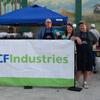 Gary Brooks, Callie Skipper, Keith Simpson, and Joe Porter of CF Industries "what a team"