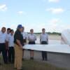 Pilot Dale Johnson goes over Pre-Fight inspection of plane and how everything works with his group