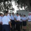 Hardee High School Air Force JROTC , Lt. Col. Hingle, Pilot Mike Wilkerson and Pilot Carl Saunders. Lt. Col. Hingle gives basic instructions on todays flight.