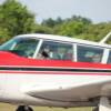 Pilot Dale Johnson and his first group.