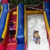 inflatable slide