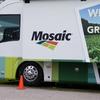 Mosaic  Mobile Education unit was open for you to see and learn some fun facts about phosphate and how vital it is to our every day lives.