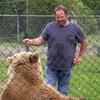 Bear and trainer
