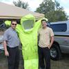 Domenic LetoBarone and Peter Tosh of the Florida Department of Environmental Protection