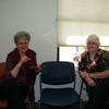 Visitors enjoying the afternoon with the staff