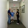 Tammy Brown  with visitors