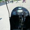 Control panel of one of the Gyros, looks like the inside of a plane