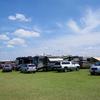 A lot of people drove their motor homes to the airport
