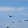 A plane taking off after fueling a Wauchula Municiple Airport.