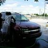 Trey and Kaream washing 
