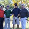 Pastor Jim Davis, Taylor Barlow, Justin Bromely and Ron Bromely