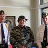 AMERICAN LEGION POST 2  Carl Saunders, Hugh Jones and John Maddox   