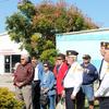 Post Commander Joe Filice ask for a moment of silence to honor fallen vetrans.