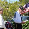 Sandy Scott and Post Commander Joe Filice  