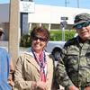 Bruce Siff,Hardee County Commissioner Sue Birge and Hugh Jones  