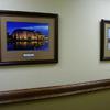 Hall ways has pictures of completed projects