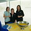 Bonnie Simpson, Piorneer Medical , Donna Harris, and Debbie Lacocq, L. Cobb Construction