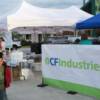 CF Industries cooking for 
Habitat for Humanity