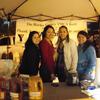 Payton, Yesenia, Lucey, and Lorena all working the YMCA Hardee Youth charities booth