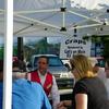 Craps table sponsored by Cat's on Main and D3 Farms