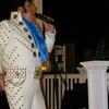 Elvis sings