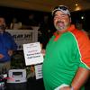 Mr. Gonzales the big winner of the night 2nd prize he won