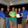 Mr. Gonzales wins the grand prize a trip for two to the Hard Rock Hotel and Casino