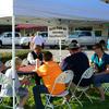 Texas Hold em' table sponsored by Serigny and Timmerman Eye Care