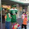 Mr. Rccycle Man handed out beeds 