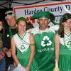 Mr. Recycle Man and some of the recycle girls