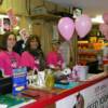 (Staff L to R ) Maribel Maya, Kaylee Brummett, Lorraine Sconyers, Justin Buckley and customers Sam Fite and Mckenna Fite