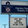 Hardee Ranch Supply sign 
