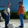 Bill Hodge , Max with Dr. Ross Hendry
