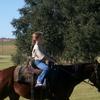 Jacey on her horse Radar