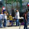 Plenty of BBQ to eat at this event 