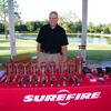 Marc Stepbach of The Evans Group Surfire flash lights and knives  Brooksville, 352-263-1717